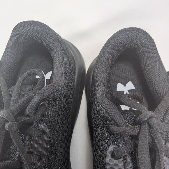 Under Armor Boy's Charged Pursuit 3 4Y Road Running Shoe Black 002 Youth - Picture 4 of 16